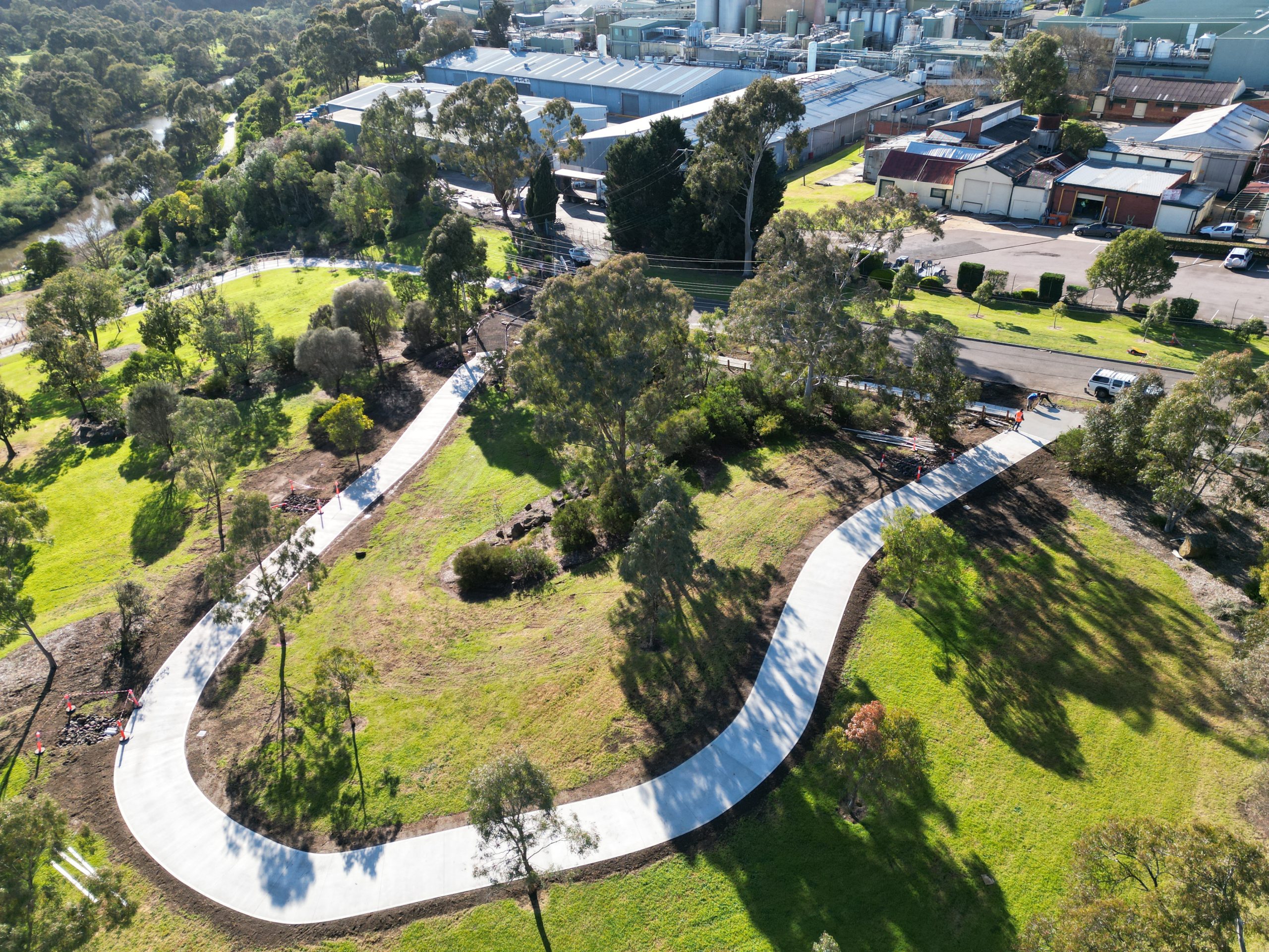 Lacy Street & Cranwell Reserve Bicycle Path Construction