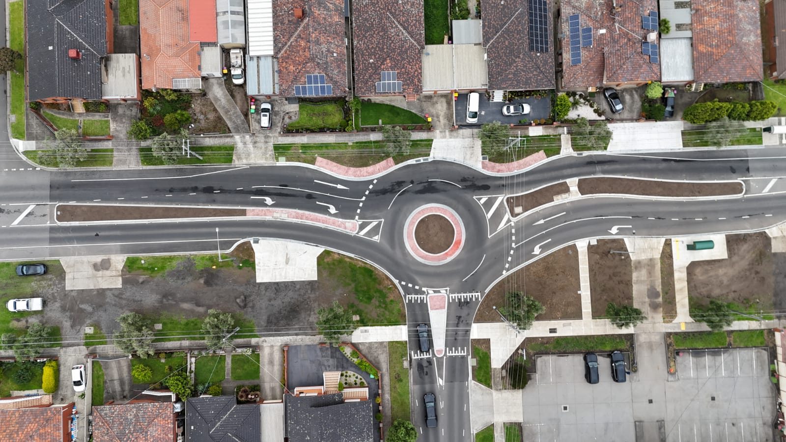Construction of a Roundabout and Associated Works at Barry & Gillwell Rds, Thomastown